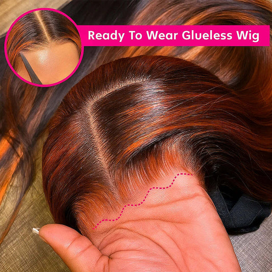 400 Density 200/400 Density 100% Real HD Lace P4/350 400 Density Straight Lace Front Wigs Pre Plucked 100% Human Hair Wig 13x6 HD Lace Frontal Wigs For Black Women Wear And Go