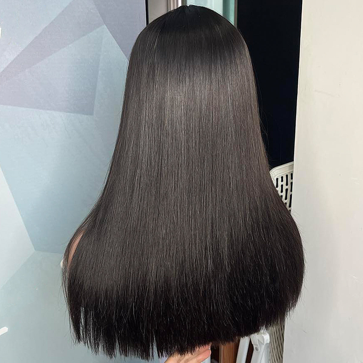 180 Density Bone Straight Human Hair Wigs 13x4 HD Lace Front Wig Super Double Drawn Human Hair Wigs For Women 16-32 Inch