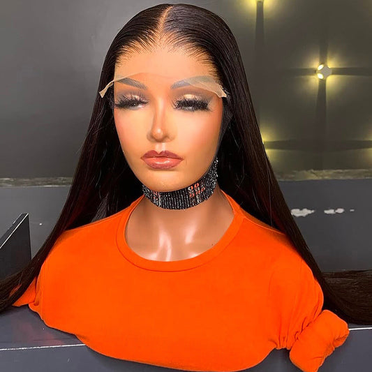 Skinlike Real HD Lace Wig 200/400 Density 13x6 HD Lace Frontal Wig Human Hair Straight Full Frontal Pre Plucked Wear And Go