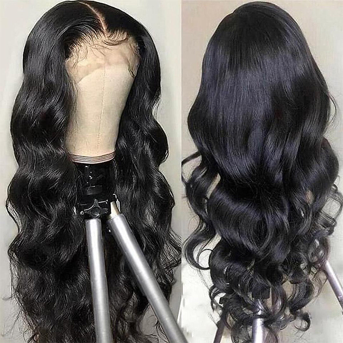 100% Human Hair Wigs Real Invisible HD Lace 16-32 Inch 13x4 Hd Body Wave Lace Front Wigs Pre Plucked 200/400 Density For Women