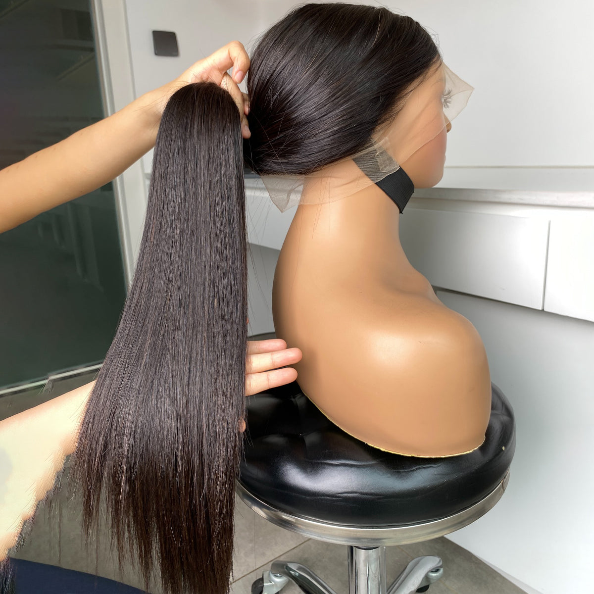 Skinlike HD Lace 100% Real Human Hair Wigs Glueless Wigs Human Hair 16-32 Inch Straight Human Hair Wigs 4X4/13X4/13x6 HD Lace Frontal Wig Pre Plucked