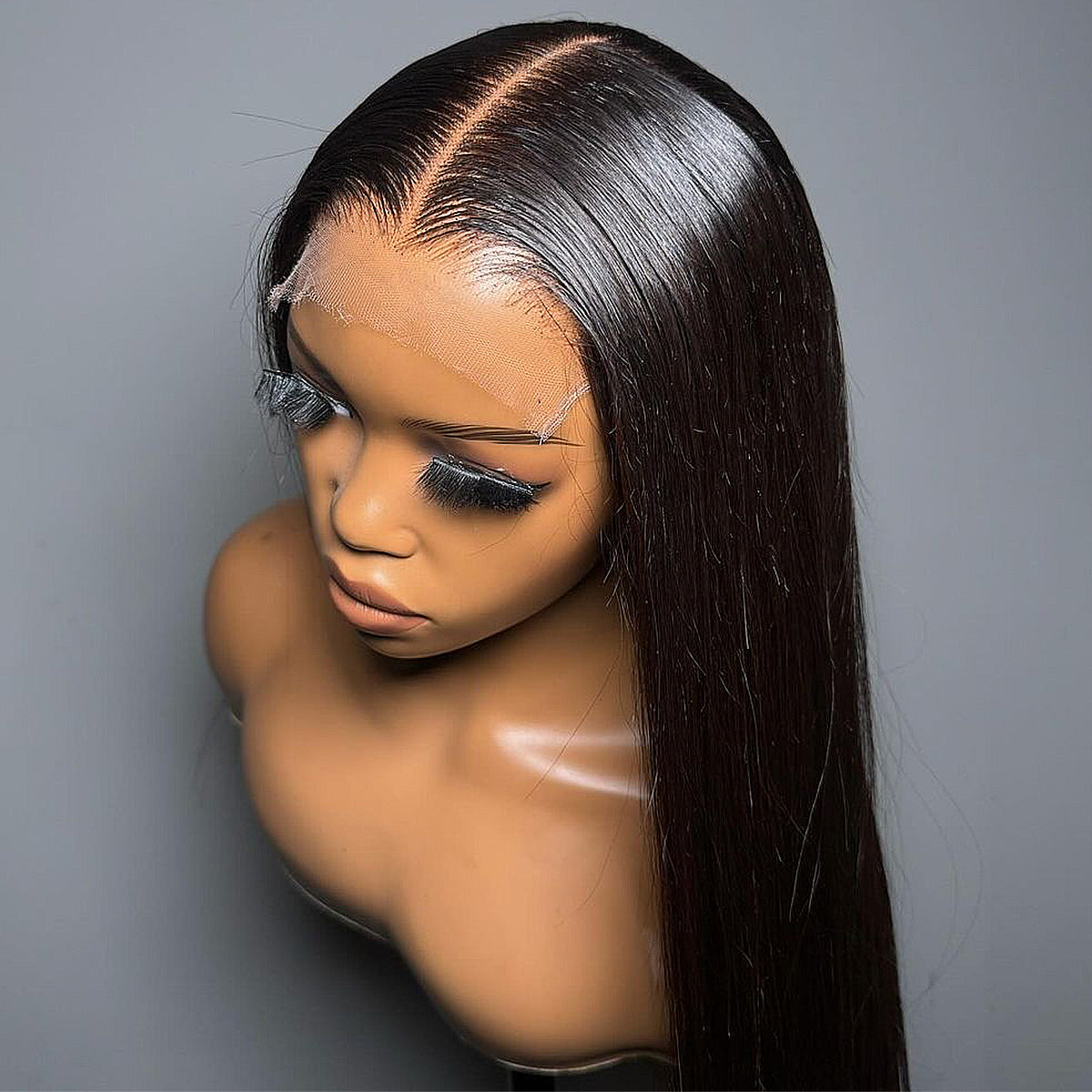 Real Invisible HD Lace Straight Glueless Wigs 13x6 HD Lace Frontal Human Hair Wigs 400 Density For Women Wear And Go 13x4 HD Lace Frontal Wigs