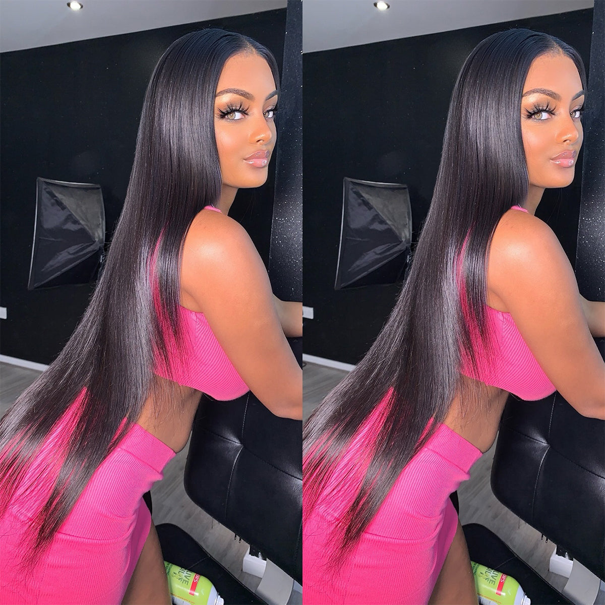 100% Real HD Lace Straight Human Hair Wigs 13x6 HD Lace Frontal Wig 16-32 Inch 200/400 Density 100%Human Hair Wigs For Women Wear And Go