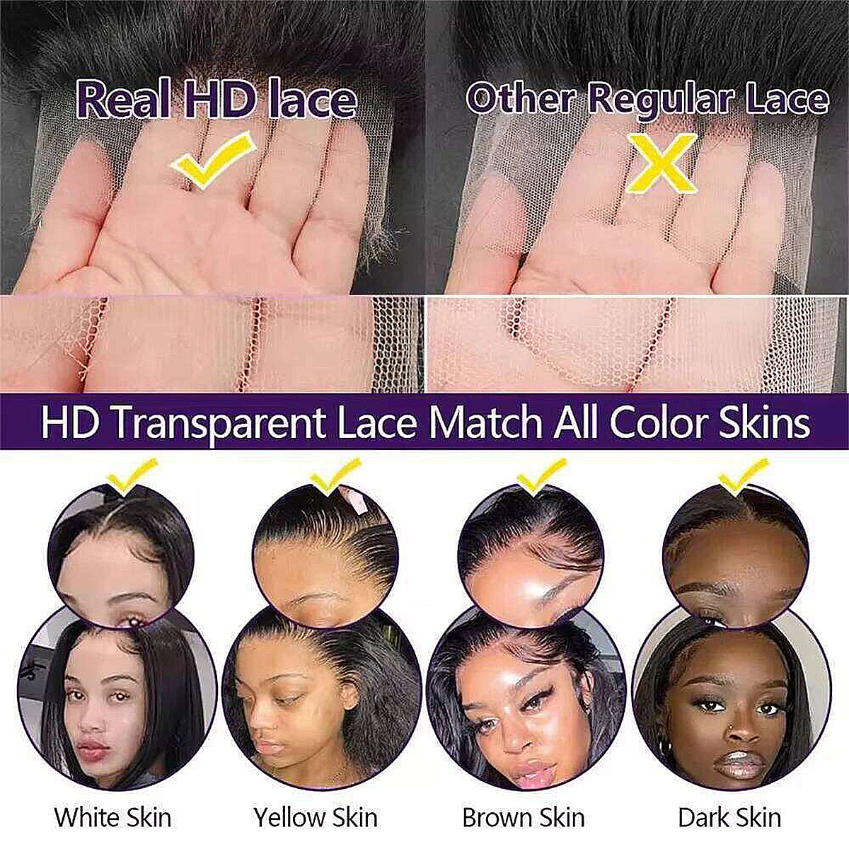 100% Real HD Lace Jerry Curly 16-32 Inch 13x6 HD Lace Frontal Wigs 200/400 Density 100% Human Hair Wigs Wear And Go For Women