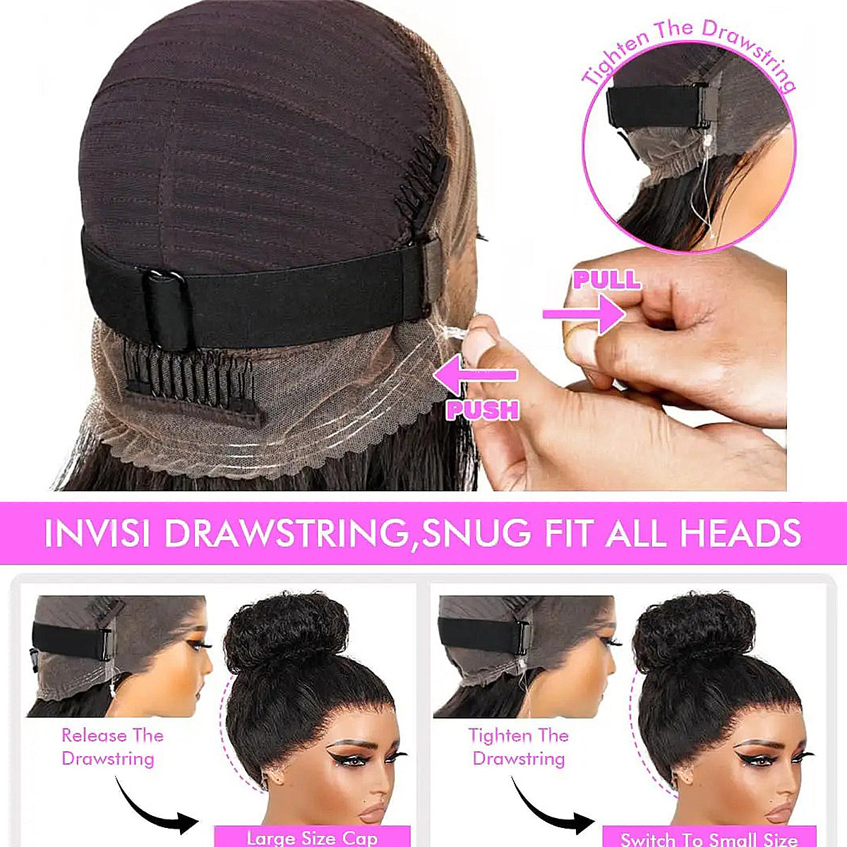 Wear And Go 200/400 High Density Jerry Curly 360 Hd Lace Frontal Human Hair Wigs Invisible Strap Pre Plucked 16-32 Inch