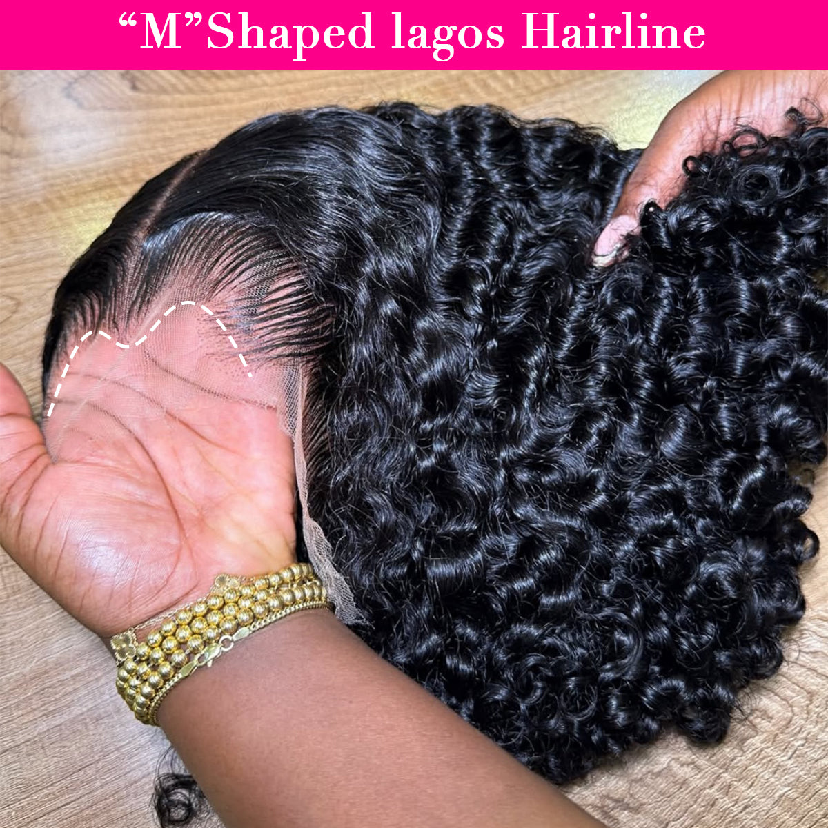 Curly 13x6 HD Lace Front Wig Human Hair Wig Lagos Hairline Preplucked 400 Density Deep Curly 13x4 Lace Frontal Wig 4x4 Lace Closure Wig