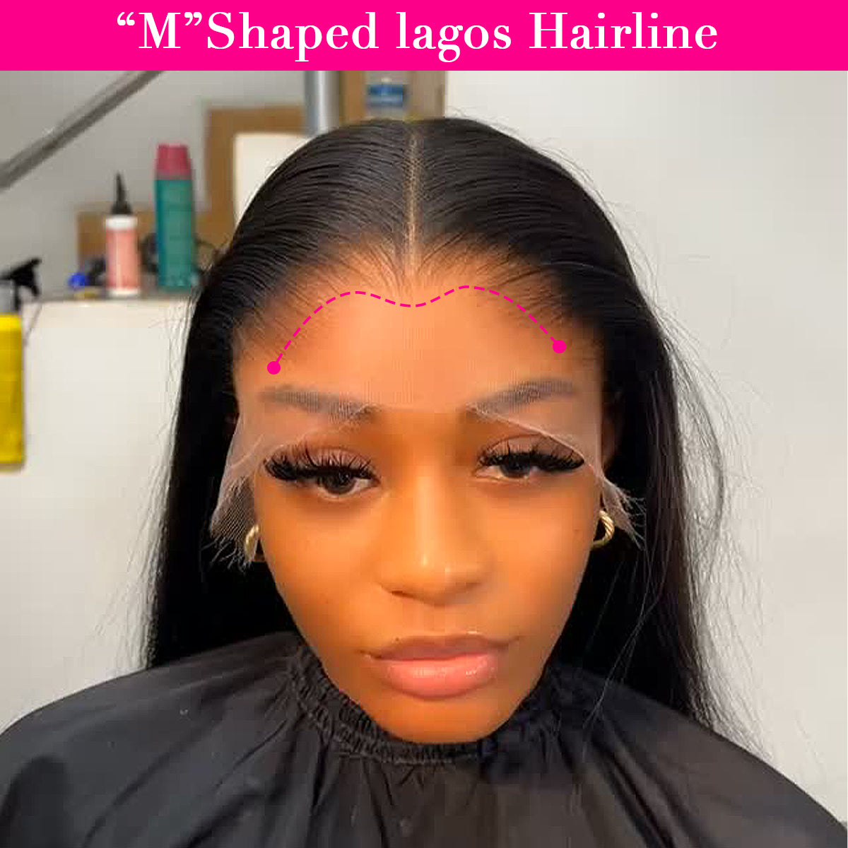 Human Hair Wigs For Women Lagos Hairline Bone Straight Wig 400 Density 13x6 HD Lace Frontal Wig Preplucked 13x4 Lace Front Wig High Density Wig