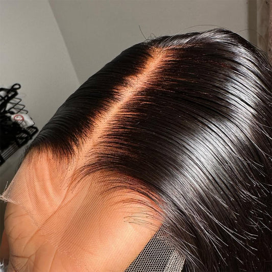 HD Lace Front Wig 400 Density Straight 13x4/13x6 HD Lace Frontal Wig Invisible 4x4 HD Lace Melt Skin HD Lace Front Human Hair Wig