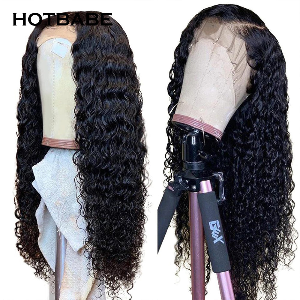 30 Inch Deep Wave 13x6 Water Wave Lace Front Wigs For Black Women