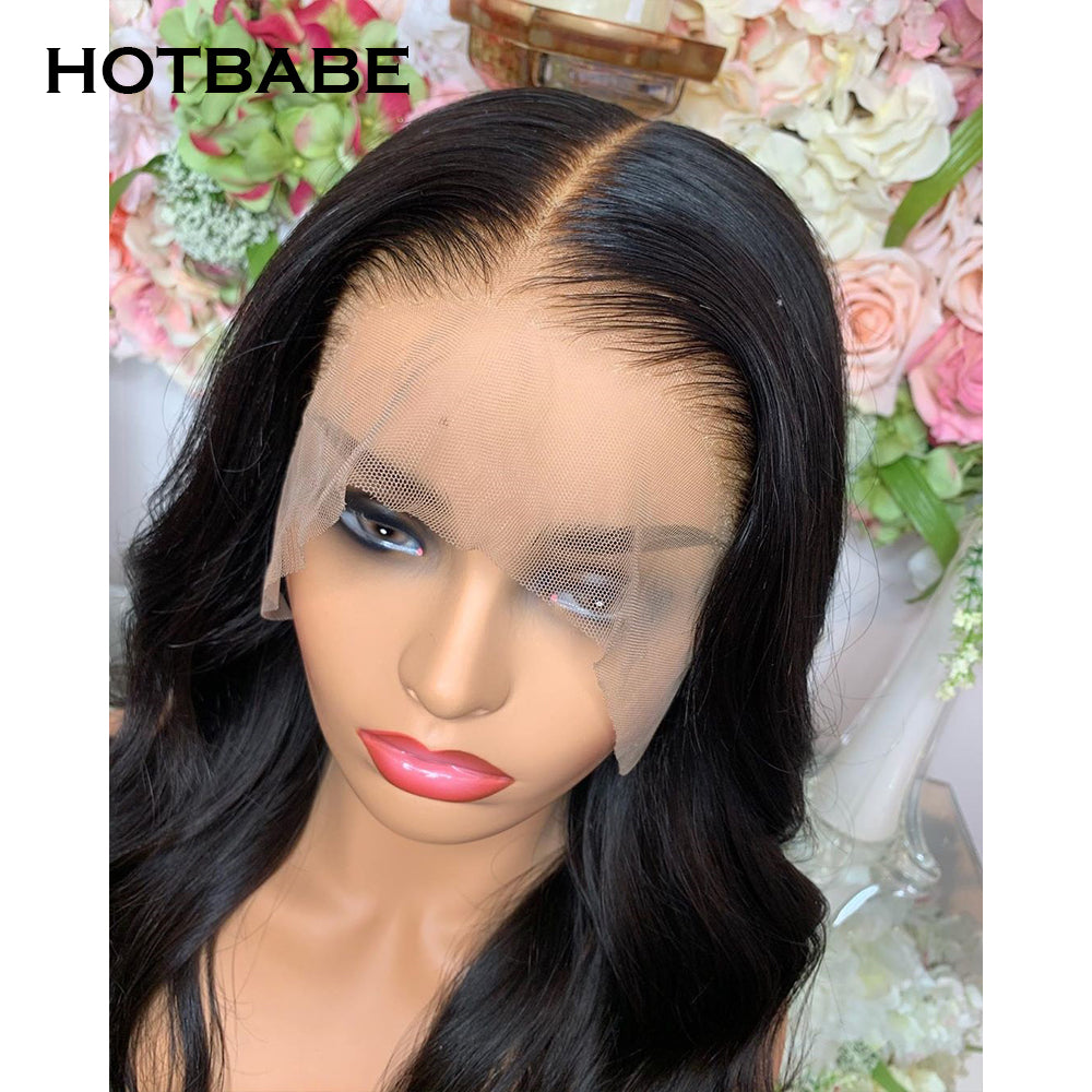 Body Wave Transparent 13x6 Lace Front Wig 30 inch Body Wave Human Hair Wigs for Women