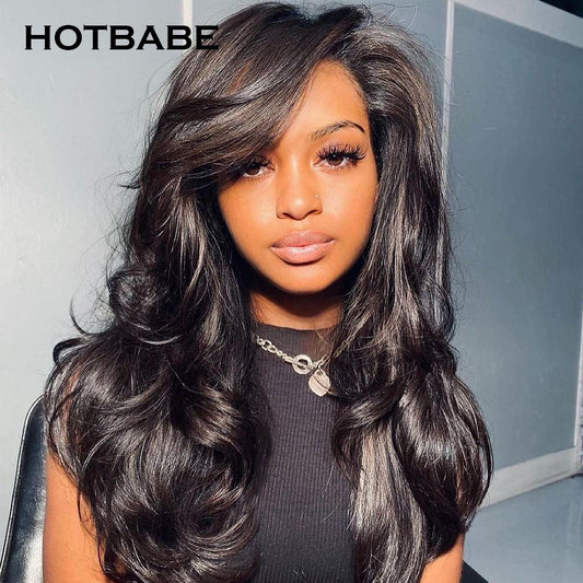 Body Wave Lace Front Wig 30 inch Body Wave Human Hair Wigs For Women