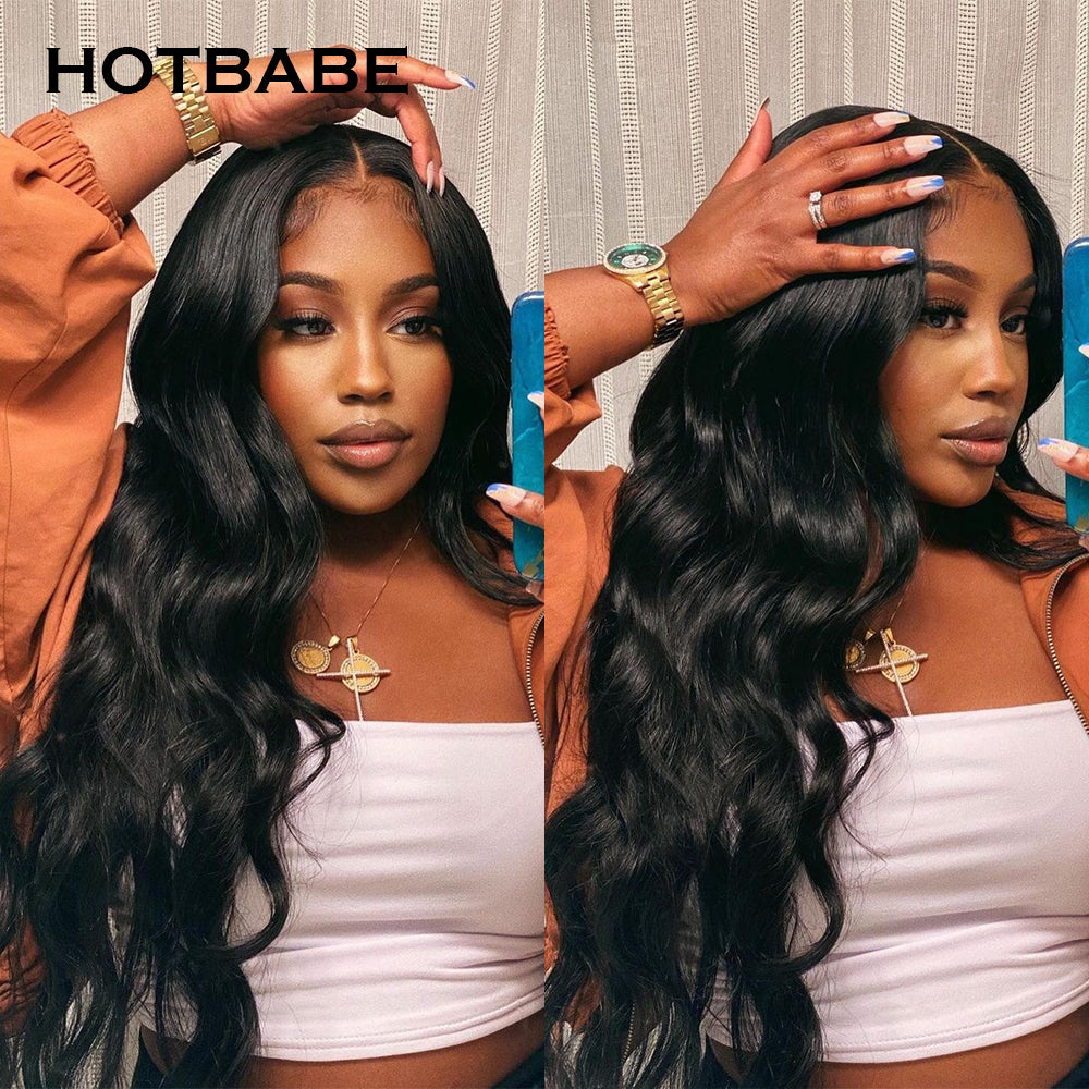 Transparent Lace Front Human Hair Wigs 13x6 Body Wave Lace Front Wig