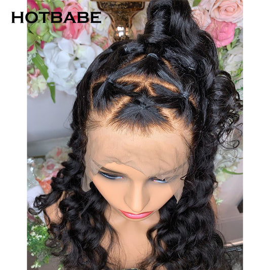Body Wave Transparent 13x6 Lace Front Wig 30 inch Body Wave Human Hair Wigs for Women